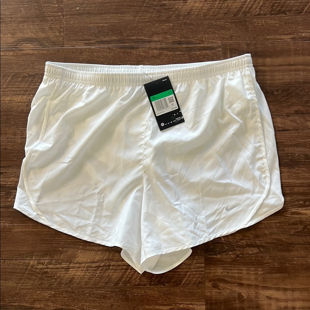 Nike Kid’s White Running Shorts